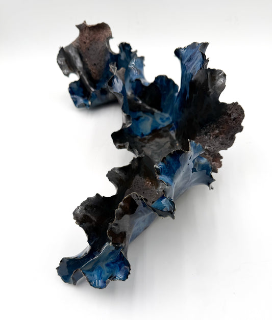 Midnight Reef/Porcelain Coral Sculpture - Midnight Series