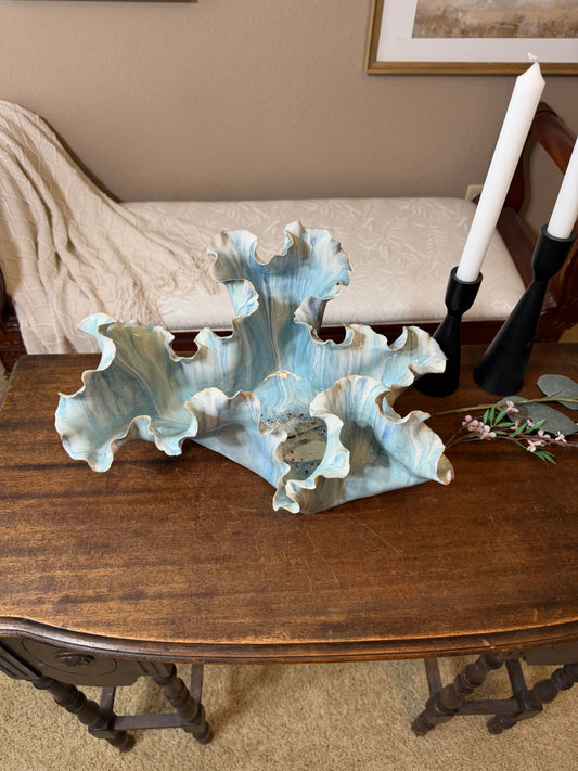 Tidal Reliquary | One-of-a-Kind Sculptural Porcelain Vessel