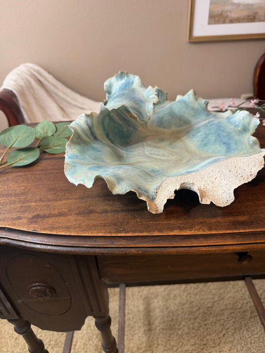 Tidal Series: Quiet Break - Porcelain Wave Bowl