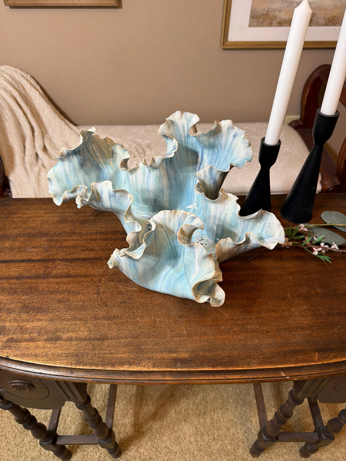 Tidal Reliquary | One-of-a-Kind Sculptural Porcelain Vessel
