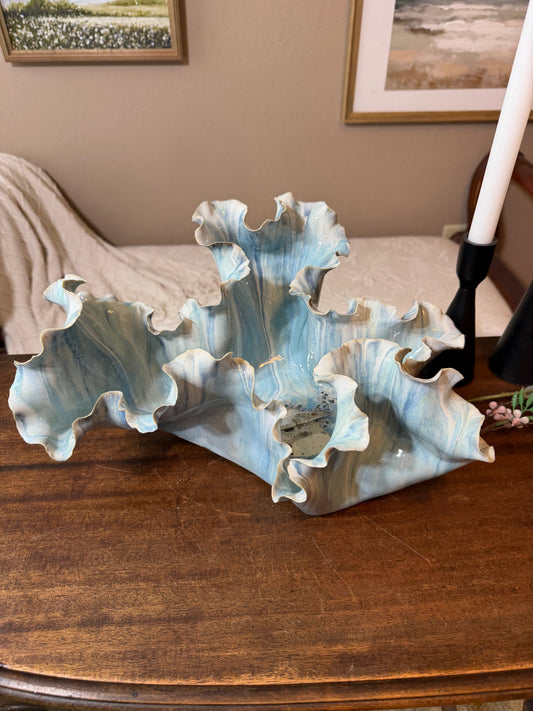 Tidal Reliquary | One-of-a-Kind Sculptural Porcelain Vessel