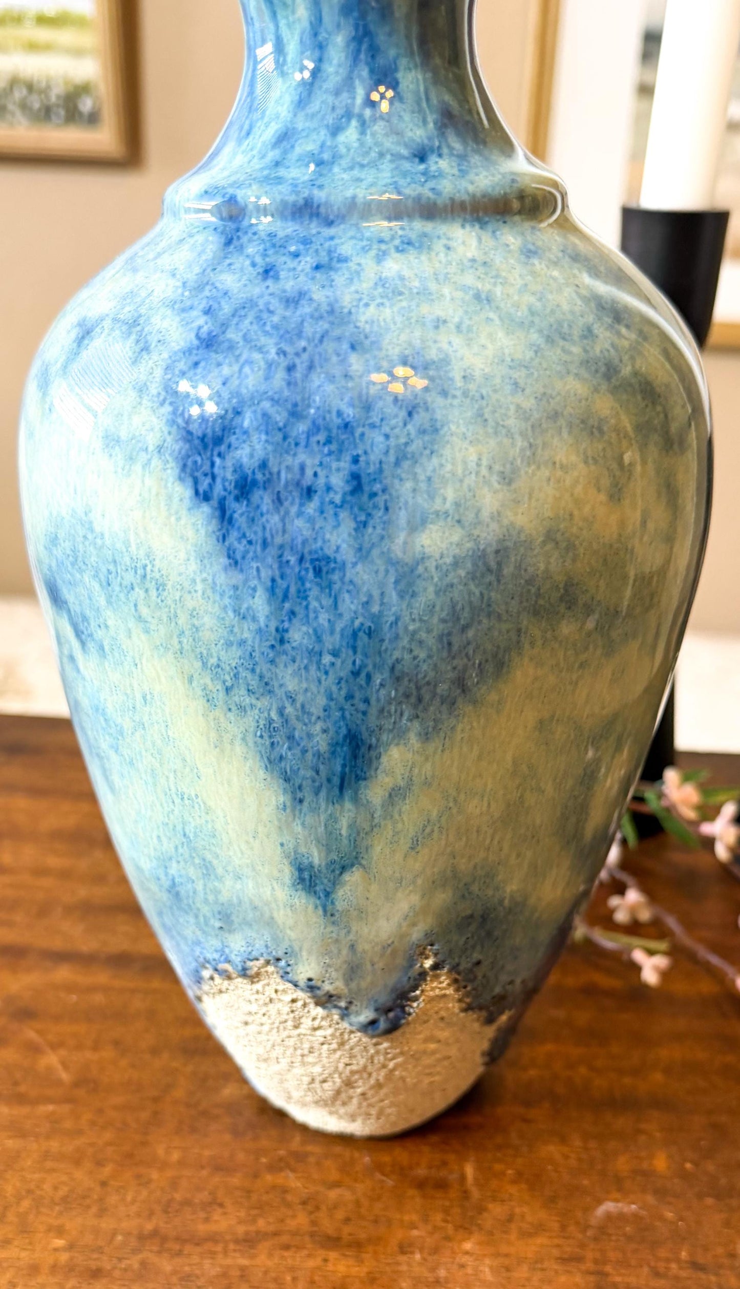 Tidal Series : Undertow Rising - Ceramic Ocean Vessel, Ocean inspired Sculpture