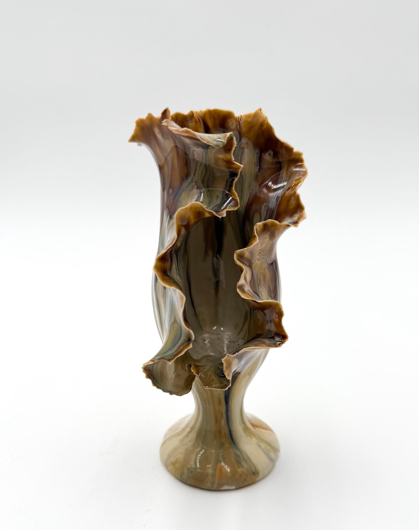 Burnished Bloom Vessel