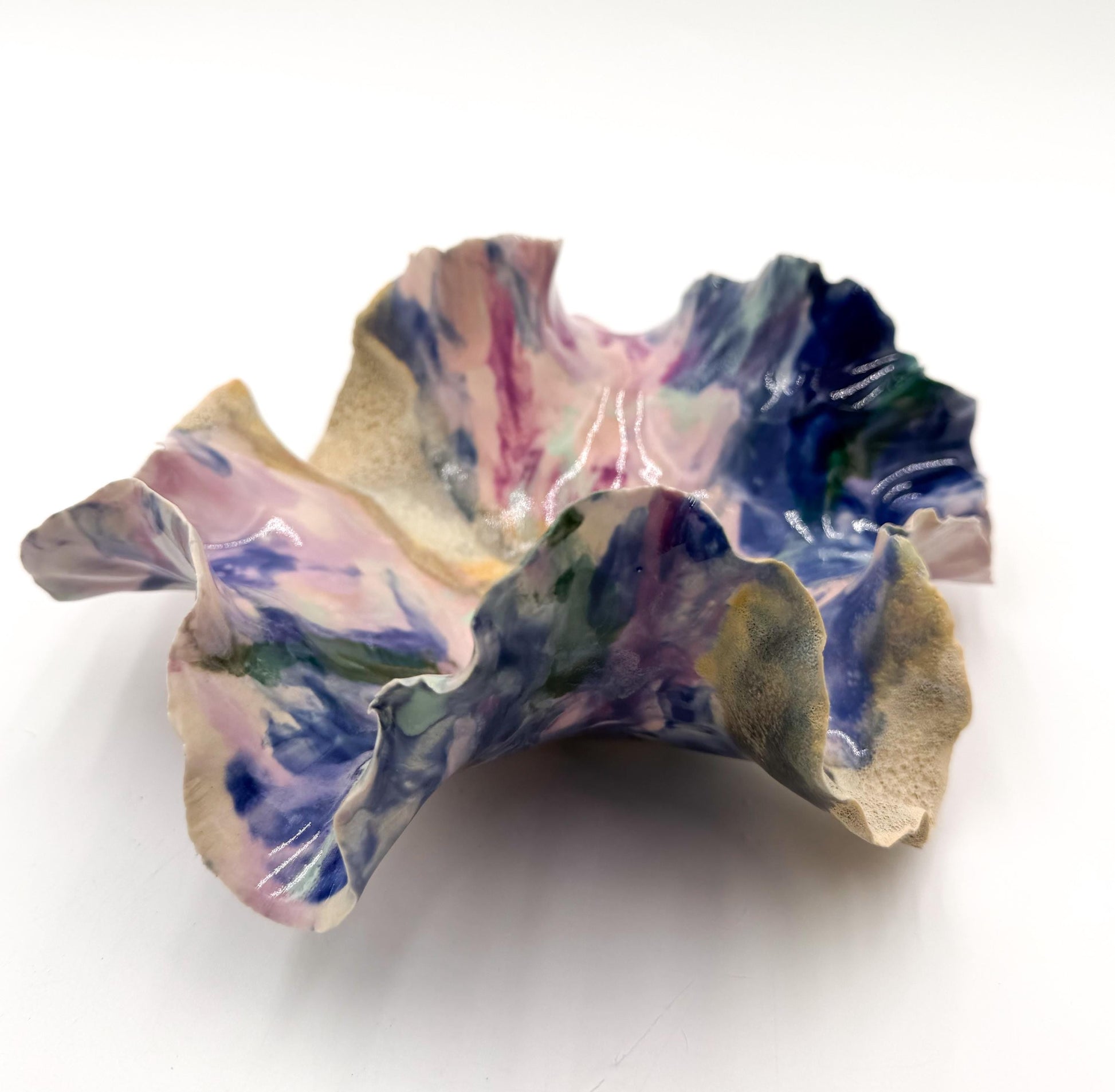Blossom Bowl - Elegant Porcelain Keepsake Dish for Stylish Home Décor and Unique Gifts