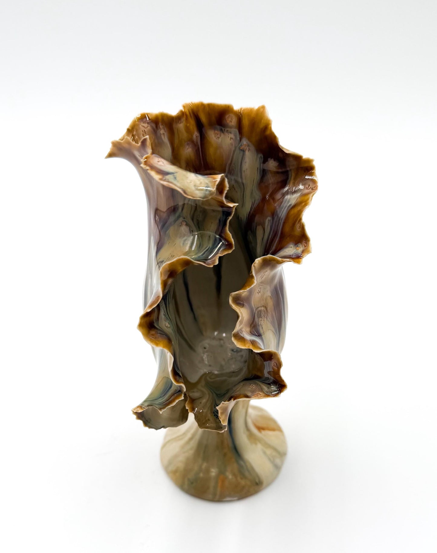 Burnished Bloom Vessel