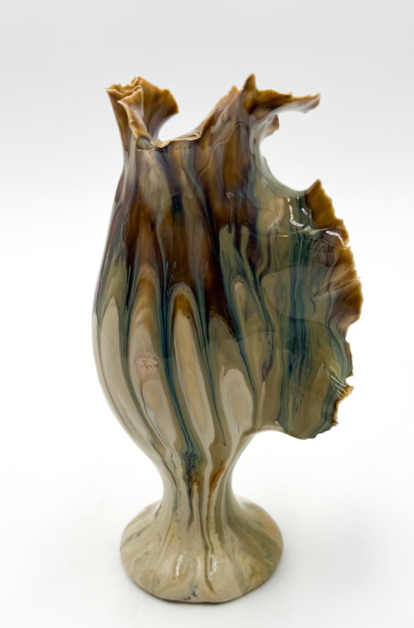 Burnished Bloom Vessel