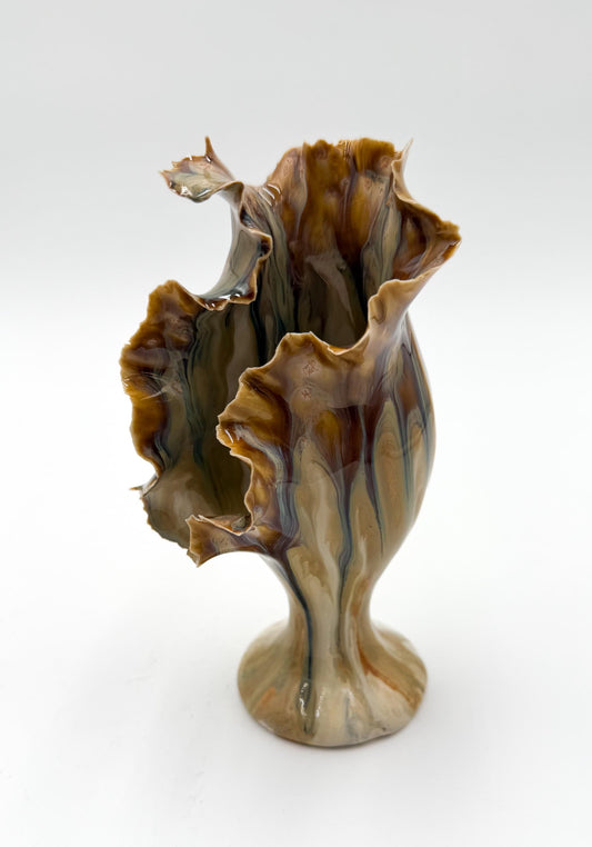 Burnished Bloom Vessel